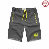 heren abercrombie and fitch 1892 athletic shorts grijs geel Original Store tkttk190